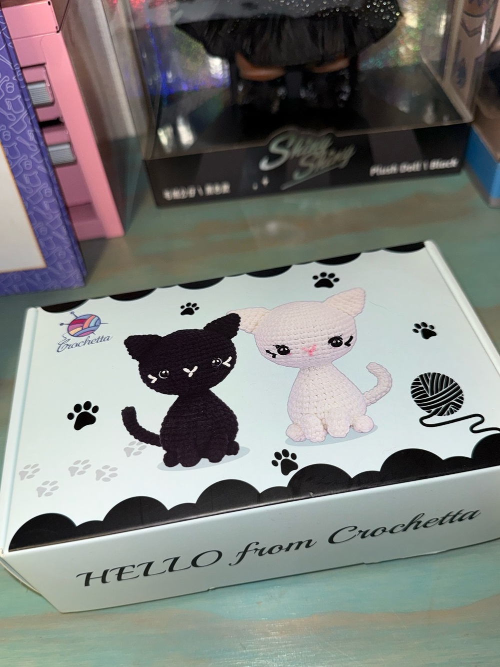 Plush Crochet Cat Kit
